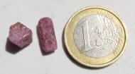 Rubin, 2 Kristalle aus Afghanistan 11.5 Ct., Rohedelsteine 