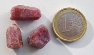Rubin Kristalle aus Tansania 58.5 Ct. Rohsteine 