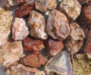 Achat aus Marokko, Naturachat, Rohsteine 4-9 cm 0,500 kg