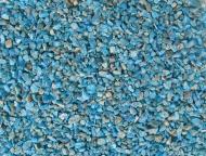 Blauer Apatit aus Madagaskar, Granulat, kleine Rohsteine 100g