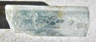 Aquamarin, Kristall 14.2 Ct., Rohedelstein, Schleifware 21 mm 
