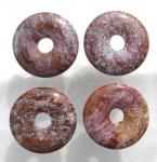 Donut aus Buntjaspis, 30 mm 