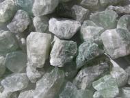 Fluorit grün, große Rohsteine aus Madagaskar, 40 -60 mm 500 g.