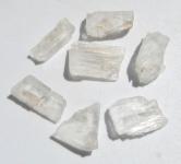 Petalit aus Brasilien, Lithium, 7 Rohedelsteine, 42.5 Ct., 15- 18 mm 