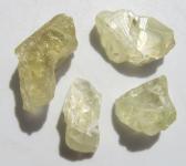 Sanidin, 4 Edelsteine aus Madagaskar, 49 Ct, 13-23 mm 