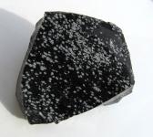 Schneeflocken Obsidian Mineral, Rohstein 180 g.,67 mm 