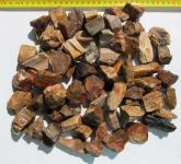 Versteinertes Holz, fossiles Holz, Rohsteine 30 - 50 mm 