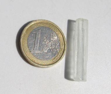 Aquamarin, transparenter Kristall 12.0 Ct., Schleifware 