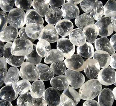 Bergkristall, Trommelsteine 2 - 3,5 cm, poliert 200g.