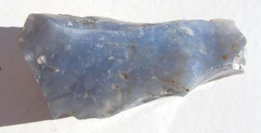 Blauer Chalcedon, Rohstein 56 g. 