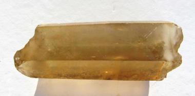 Citrin natur, Rohedelstein aus Sambia, Schleifware 34 g., 53 mm 