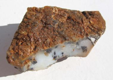 Dendritenachat aus Australien, Dendriten-Achat, Rohstein 204 g. 