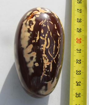 Achat aus Madagaskar, Handschmeichler, Jumbo 130 g. 