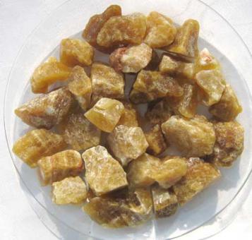 Honigcalcit Calcit Rohsteine Wassersteine 1 kg.