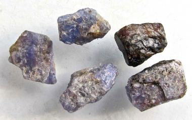 Tansanit, 47.9 Ct. Rohsteine, Edelsteine, Kristalle 