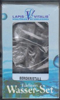 Bergkristall, Lapis Vitalis® Edelstein Wasser-Set 