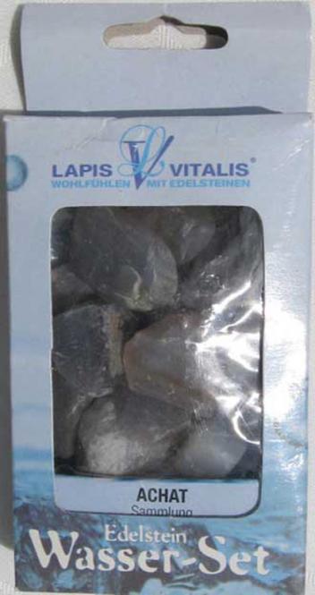 Achat, Lapis Vitalis® Edelstein Wasser-Set 